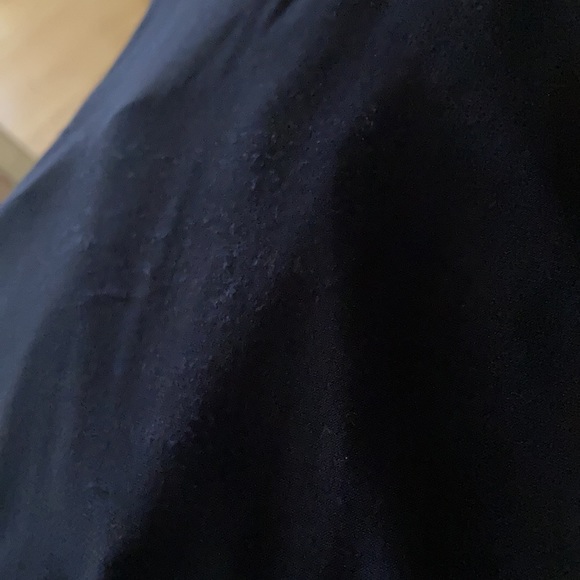 Party Dress - off the shoulders w/Sheer Straps Embroidered flowers  sz L - Picture 9 of 10